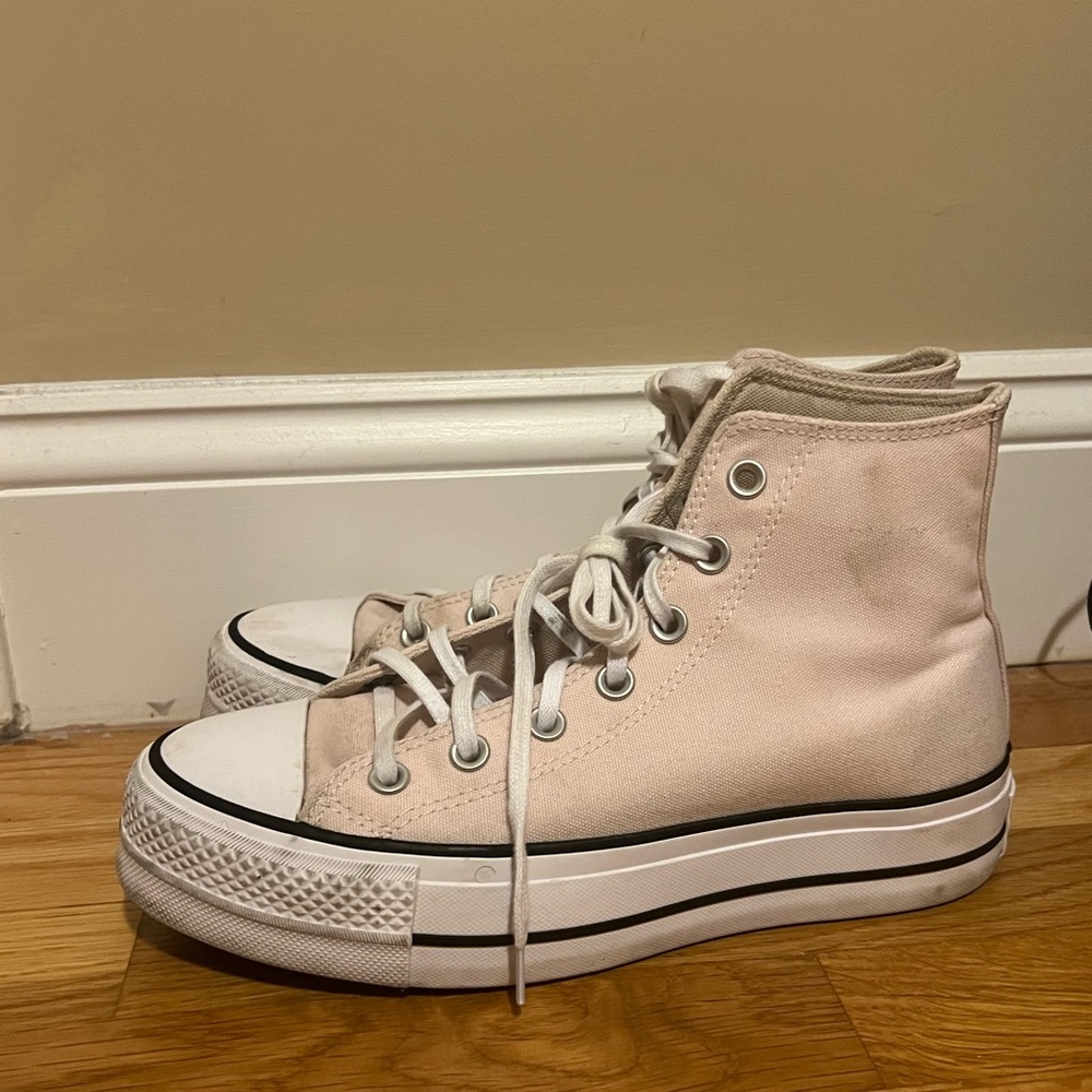 Converse High Top Pink 8 Woman~ Cotton Candy